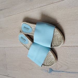 Picon slip-on sandals